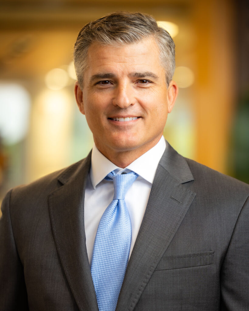 On-location corporate headshot photographed in a Philadelphia office